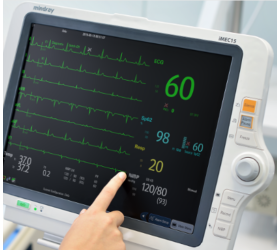 Monitor Multiparâmetro 15" Elijah com ETCO2 PI