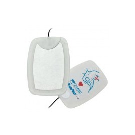Par de Eletrodo compátivel Multifunção Padpro Pediátrico Conector Zoll 