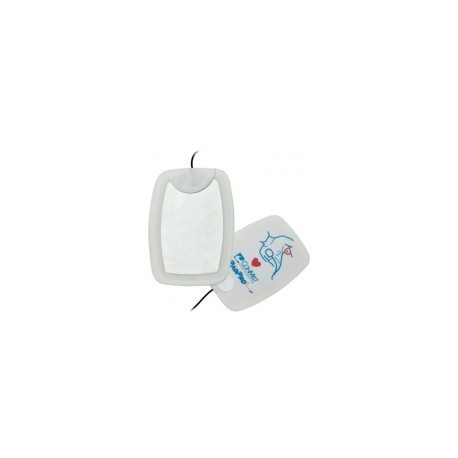Par de Eletrodo compátivel Multifunção Padpro Pediátrico Conector Zoll 