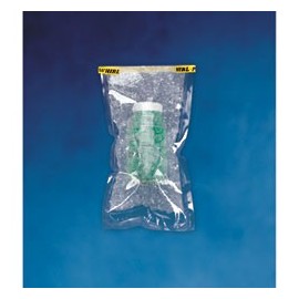 Saco estéril Nasco com tarja de identificação e concha estéril - 532ml 