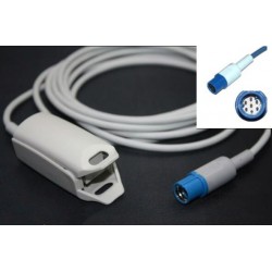 SENSOR DE OXIMETRIA SPO2 DRAEGER COMPATÍVEL CLIP ADULTO