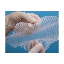  Tela de polipropileno filamentada com revestimento em Omega-3 para feridas traumáticas