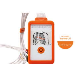 Eletrocardiógrafo Digital de 12 derivações que permite uso em smartphones, tablets e computadores