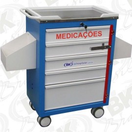 CARRO PARA MEDICAÇÕES PROCEDIMENTOS