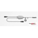 Circuitos de Respiração umidificador mr850  duplo aquecedor adaptador de fio para rt série