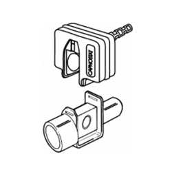 Adaptador de linha para capnografia mainstream