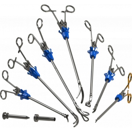 Linha de Instrumentais Cirúrgicos para VATS CIRURGIA TORACICA