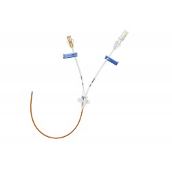 Cateter venoso Central Duplo Lumen 7Fr 14 GA E 18 GA  de 20cm