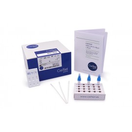 Teste Rápido Triplo  SARS-CoV-2 + Flu A + Flu B