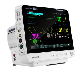 Monitor Multiparamétrico BIOLIGHT Q5 MODULAR ( SPO2-ECG-PNI-TEMP-RESP) Tela 12 ''
