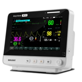 Monitor Multiparamétrico BIOLIGHT Q5 MODULAR ( SPO2-ECG-PNI-TEMP-RESP) Tela 12 ''