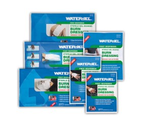 Waterjel para queimaduras de emergência